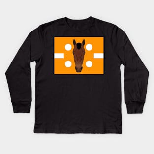 WHO SHOT THEBARMAN - RACEHORSE Kids Long Sleeve T-Shirt